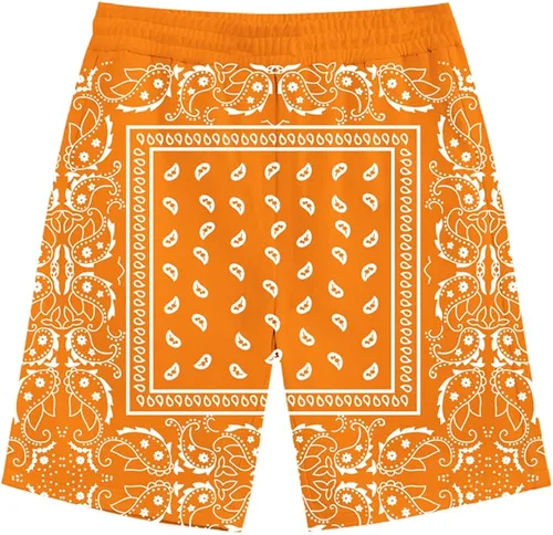 Vista 2 de XIMENPER Sudaderas con capucha azul para hombres y mujeres, bandanas de ropa, chaqueta roja y negra, pantalones cortos de hip hop, pantalones