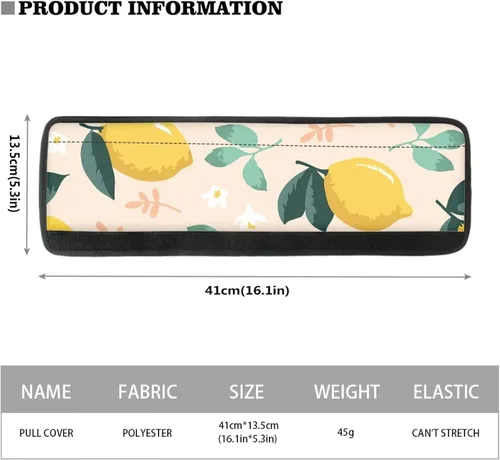 Vista 4 de DISNIMO Fundas para manija de puerta de refrigerador con calabaza otoñal, 8 piezas Kithchen para nevera, microondas, horno, lavavajillas, protector