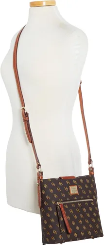 Vista 4 de Dooney & Bourke Bolso de mano, Gretta Small Ridley Bolso de hombro, Tmoro marrón