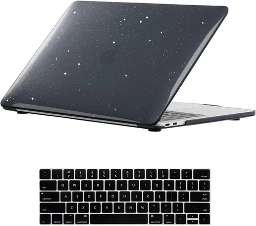 Vista 21 de Se7enline - Estuche rígido de plástico para MacBook Pro de 13 pulgadas A1706/A1708 2016/2017 con/sin barra táctil e identificación táctil