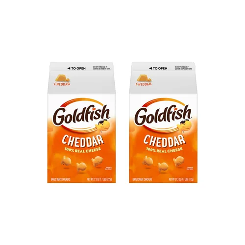Vista 10 de Goldfish Galletas con Queso Cheddar, Caja de 27.3 Oz