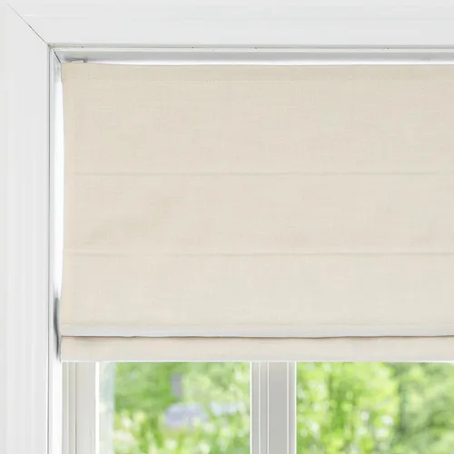 Vista 15 de Persianas romanas sin cordón, persianas romanas para ventanas con rayas negras de bloqueo total premium, persianas romanas personalizadas de tela
