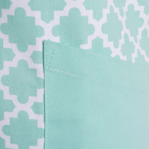 Vista 3 de DII Lattice Basics Collection - Delantal, color aguamarina