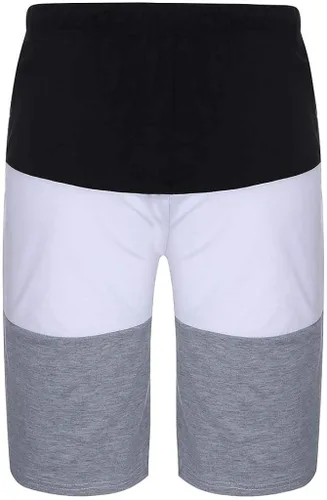 Vista 6 de OICIB Conjunto de 2 piezas de verano para hombre, estilo casual, manga corta, camiseta muscular y pantalones cortos deportivos de ajuste clásico
