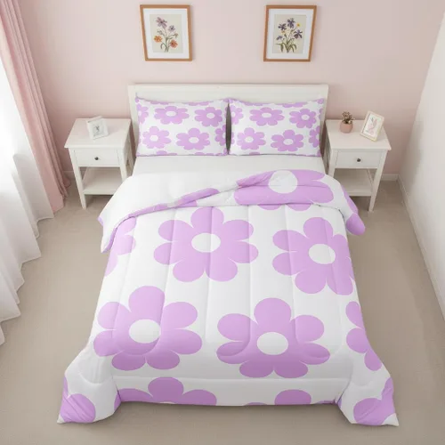 Vista 14 de Manfei Juego de edredón de calavera de azúcar para niños, juego de ropa de cama con temática de calaveras de Halloween, ropa de cama de estilo Azul