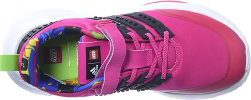 Vista 5 de adidas Niños Sportwear Racer TR x Lego Zapatos, Nube BlancoShock AzulRojo