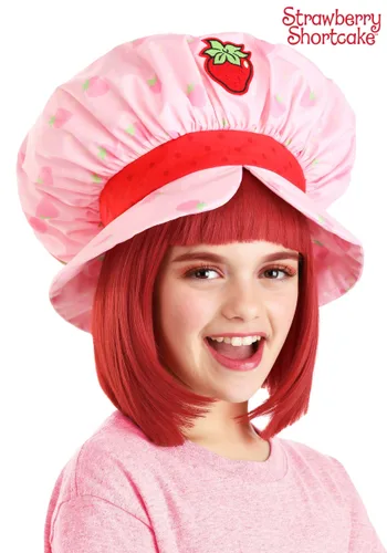 Vista 3 de Peluca de disfraz de Strawberry Shortcake para niñas Multicolor