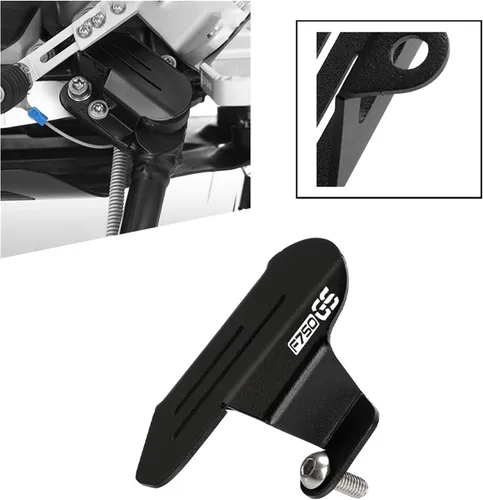 Vista 2 de Cubierta de protección para interruptor lateral compatible con BMW F750GS F850GS ADV Adventure F850 GSA F 750 850 GS 2018 2019 2020 2021 2022 2023