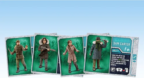 Vista 3 de Pendragon Studios: The Thing: Norwegian Outpost - Expansión a The Thing: Juego de mesa, juego de estrategia de terror, edades 13+, 1-8 jugadores