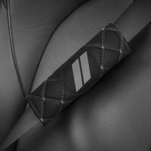 Vista 12 de YOSRTER 2PCS Almohadillas de Cuero para Cinturón de Seguridad para Dodge Charger Durango Challenger Journey Protección de Correa de Hombro Ajuste