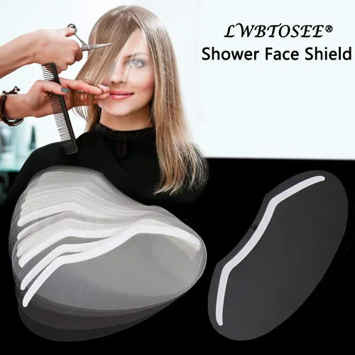 Vista 2 de Protector de ojos de plástico desechable, para microblading, maquillaje permanente, extensiones de pestañas, cirugía de cataratas de ojos, para ojos