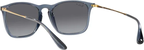 Vista 16 de Ray-Ban Rb4187f Chris Low Bridge Fit Gafas de sol cuadradas
