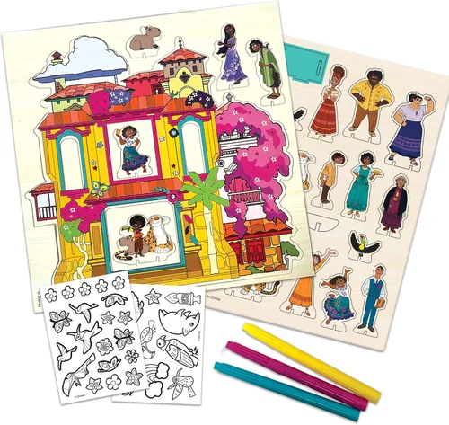 Vista 2 de Tara Toys Conjunto de actividades Casita de madera Encanto