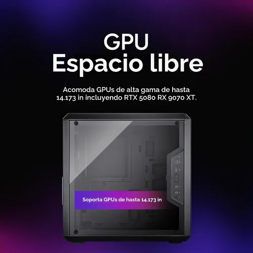 Vista 4 de Cooler Master Funda para PC Q300L V1 Micro-ATX, alto flujo de aire Gris-oscuro
