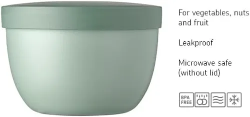 Vista 3 de Mepal Snack Pot Ellipse 11.8 fl oz - Azul Nórdico
