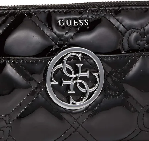Vista 3 de GUESS Kamryn Qltd Ptnt Lrge Zp Arnd Negro talla única