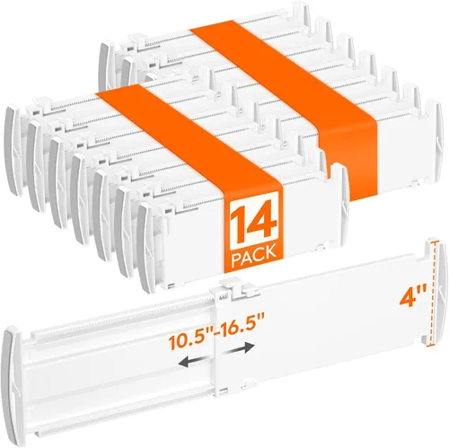 Vista 16 de Lifewit - Paquete de 12 separadores de cajones de 4 pulgadas