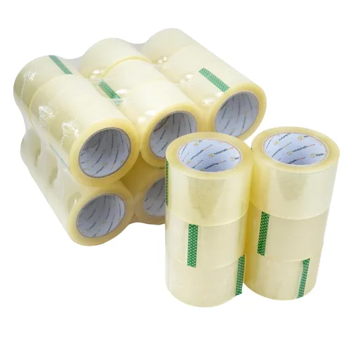 Vista 10 de PSBM - Cinta de embalaje, 2 pulgadas x 110 yardas, paquete de 36, marrón, 2.3 mil, cinta de embalaje acrílica para rellenar dispensadores, mudanza