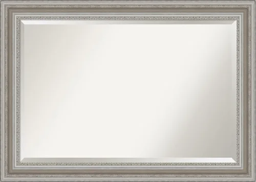 Vista 39 de Amanti Art Espejo de pared, espejo de marco negro para decoración de pared o para usar como espejo de baño para sobre el fregadero