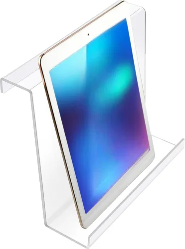 Vista 8 de Jetec Soporte para libros para cinta de correr, estante de lectura acrílico transparente para cinta de correr, soporte universal, tableta, revistas