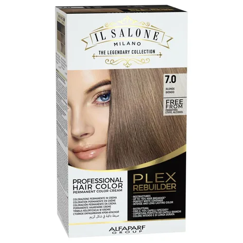 Vista 15 de Il Salone Milano Plex Rebuilder - Crema de color permanente para el cabello, kit de tinte para el cabello negro puro 1.0, salón profesional, calidad