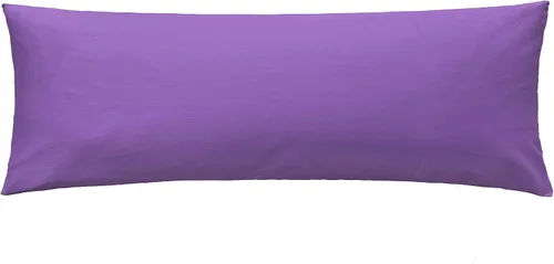Vista 20 de iMaylex Funda de almohada suave 100% algodón egipcio con cremallera, acogedora y ligera, fácil cuidado, albaricoque, cuerpo, 20 x 48 pulgadas