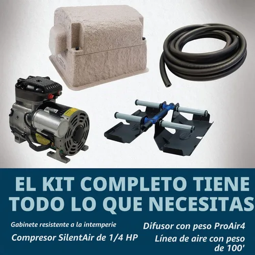 Vista 2 de Airmax PondSeries PS10 115V Sistema de aireación para estanques y lagos de hasta 1 acre