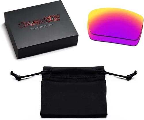 Vista 6 de SmartVLT Juego de 5 lentes de repuesto para hombre Oakley Half Jacket XLJ Sunglass Combo Pack S03