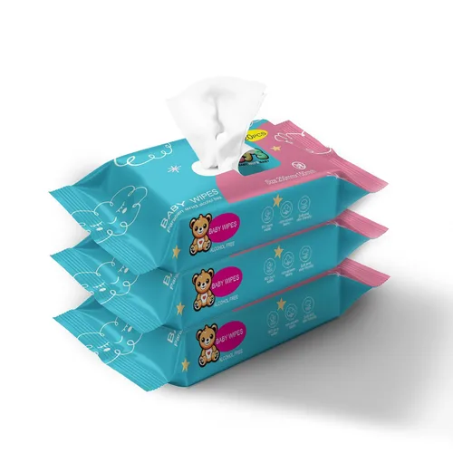 Vista 8 de Ioly's Toallitas húmedas sin perfume para bebé, 99% a base de agua con aloe vera, paquete de viaje sin fragancia, 20 unidades de toallitas