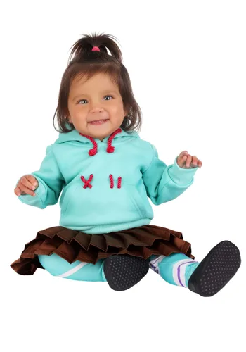 Vista 2 de Disfraz Infantil de Vanellope de Wreck It Ralph Multicolor