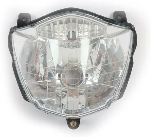 Vista 29 de Ensamble de lámpara de faro delantero para motocicleta compatible con Yamaha YZF600 R6 2006 2007 06 07 YZF-R6 Faro frontal transparente para moto