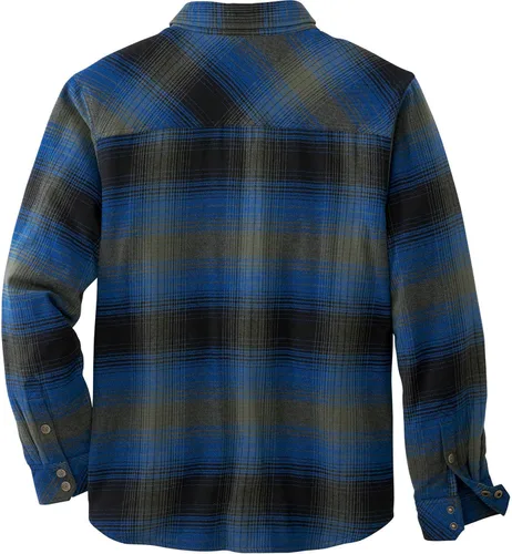Vista 2 de Legendary Whitetails Men's Archer Flannel Thermal Lined Shirt Jacket, Quilted Insulated Plaid Work Outerwear Coat