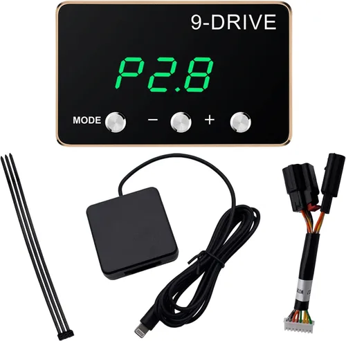 Vista 8 de Controlador de Respuesta del Acelerador, Controlador de Acelerador de 9 Unidades, Acelerador de Pedal Inteligente Electrónico para Carreras