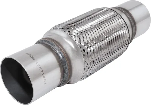 Vista 3 de FORTLUFT Conector Flexible de Escape con Tubos de Extensión (76x102x203mm/3.00''x4.00''x8.00'')
