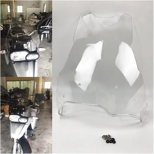 Vista 4 de Carenado de parabrisas de motocicleta para BMW F800GS F700GS F650GS F700 800 650 F800 F650 GS 2008-2017 Deflector de viento de motocicleta carenado