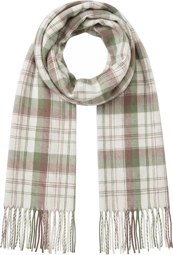 Vista 10 de Fuinloth Plaid Scarf Men Women, Large Tartan Shawl Wrap, Winter, 79 Inch Marrón rosa