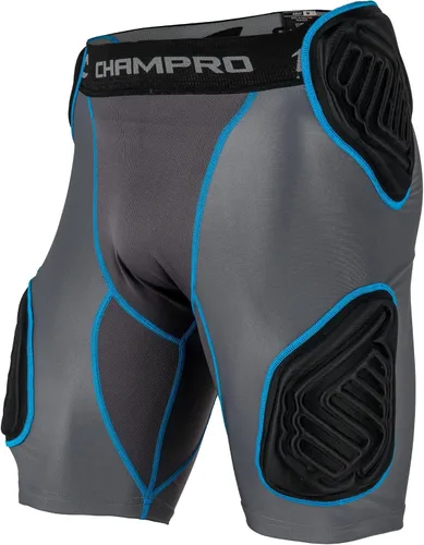 Vista 3 de Champro Bull Rush 5-Pad Integrated Girdle, Men's