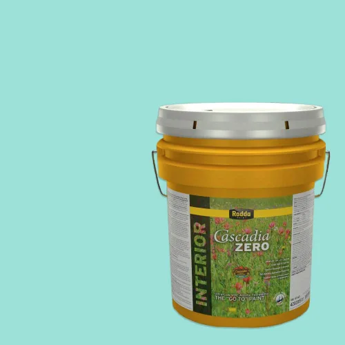 Vista 21 de Rodda Paint CASCADIA ZERO - Pintura e imprimación semibrillante para interiores en uno, cuarto de galón, madera de haya beechwood