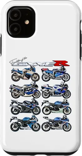 Vista 8 de Gixxer, Evolution, GSXR, Road Racing, Motocicleta, Motocicleta, Funda de bicicleta para iPhone 17