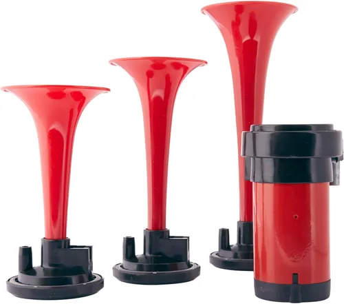 Vista 9 de HELLA 013410001 Kit de bocina de trompeta Air 12V cromado (BL)