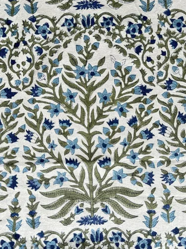 Vista 92 de ATOSII Mantel 100% algodón, Amara, floral, hecho a mano, rectangular, de lino, para cocina, comedor, fiestas, bodas, exteriores, picnics, Pascua