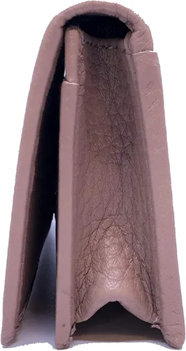 Vista 5 de Prada 1MC122 Vitello - Tarjetero de piel (tamaño pequeño), color beige