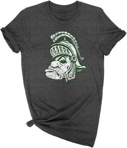 Vista 7 de Camisetas universitarias prémium de mezcla de algodón y poliéster NCAA