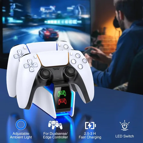 Vista 7 de PS5 Controller Charger