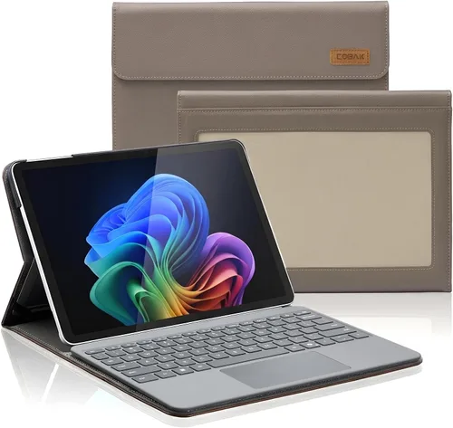 Vista 7 de CoBak Funda para Microsoft Surface Pro de 12" (2025), Premium Business Cover con soporte multiángulo, soporte para lápiz capacitivo integrado