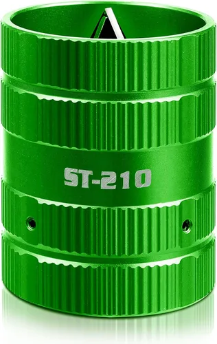 Vista 10 de WISSCOOL Herramienta de desbarbado de 0.6 cm a 3.17 cm Escariador de tubos Herramientas de fontanería Limpiador de tubos de cobre Eliminación