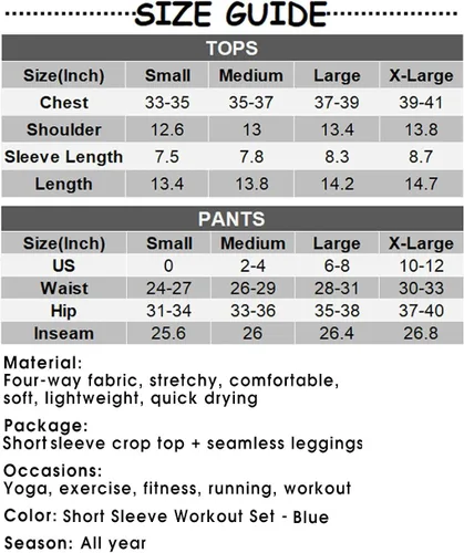 Vista 6 de YOFIT - Conjunto deportivo de 2 piezas leggings de yoga de cintura alta sin costuras y crop top con manga larga para mujer juego de ropa