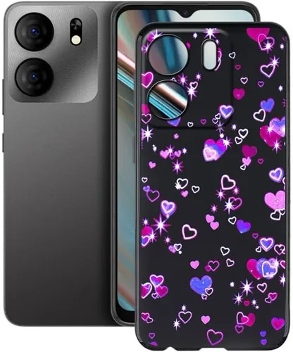 Vista 34 de Funda para BLU View 5 B160V (6.56 "), Carcasa protectora de silicona de grado militar para BLU View 5 B160V - Globo