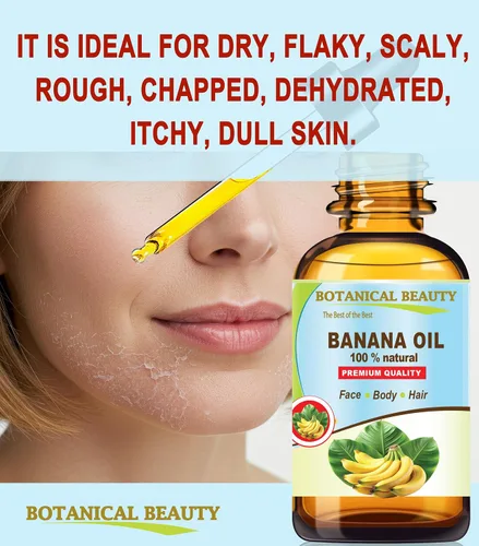 Vista 7 de Botanical Beauty Aceite de plátano 100% natural puro, virgen, sin refinar, aceite portador prensado en frío para cara, piel, cabello, labios, uñas