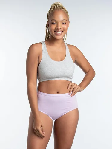 Vista 2 de Fruit of the Loom - Ropa interior transpirable de mujer, talla regular y extragrande